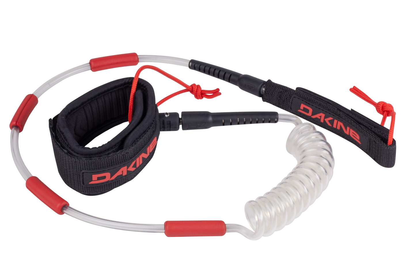 Dakine Foil Board Floating Coil Leash - Black / Sunflare