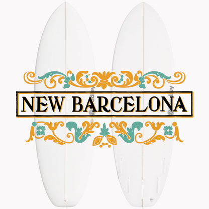 Christiaan Bradley Surfboard New Barcelona