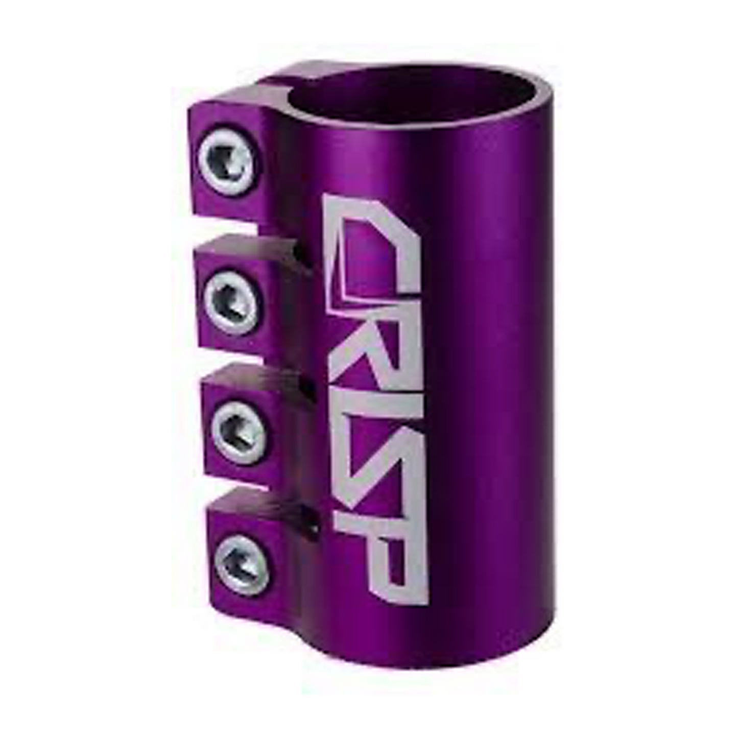 Crisp Oversized Quad Clamp - Anodized Purple