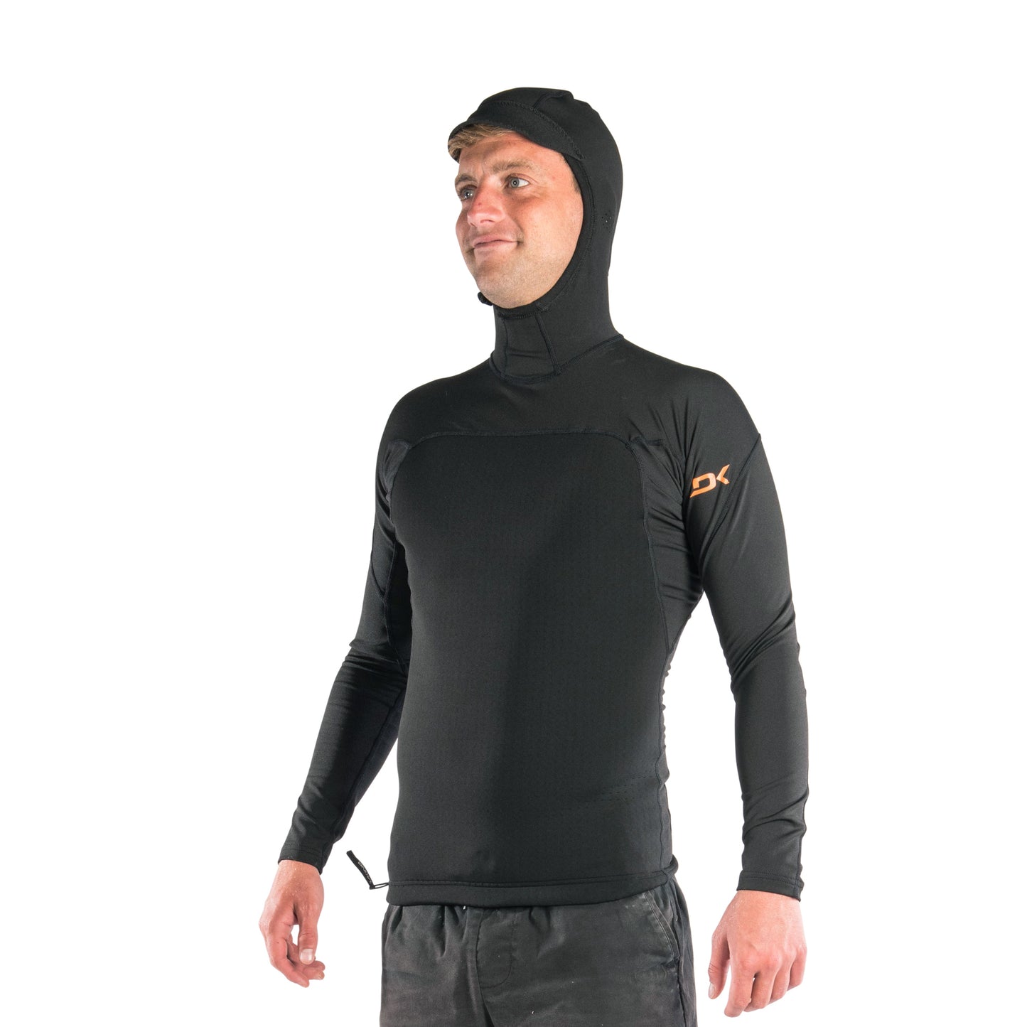 Dakine Mens Cyclone Snug Fit Vest W.Hood 1.5mm (Black)