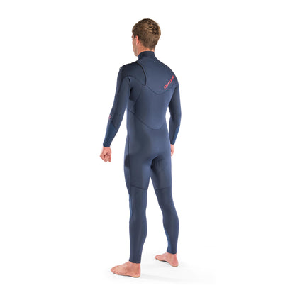 Dakine Mens Mission Chest Zip 3/2mm Full Wetsuit (Ink Blue / Port)