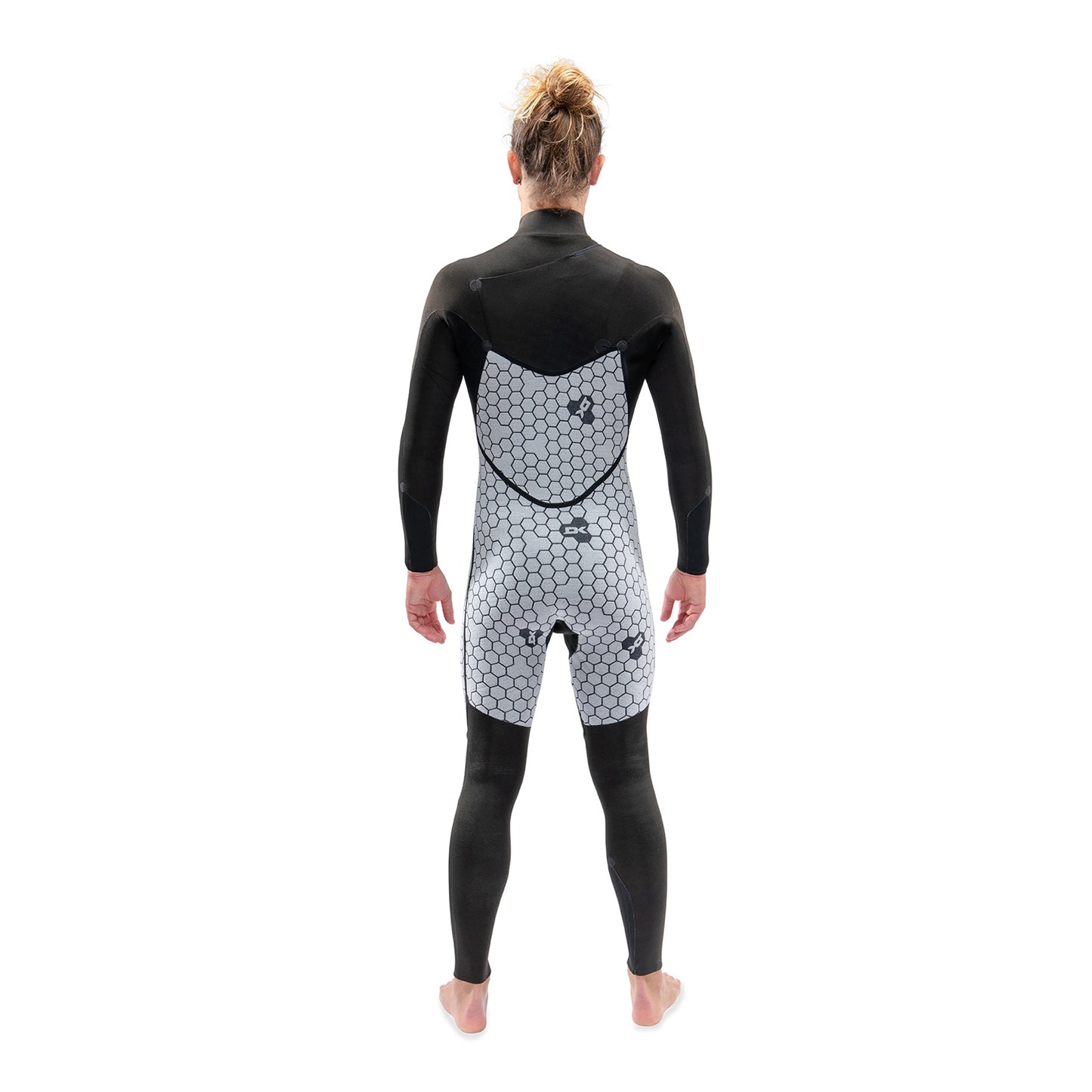 Dakine Mens Mission Chest Zip Full Suit 4/3 (Black)