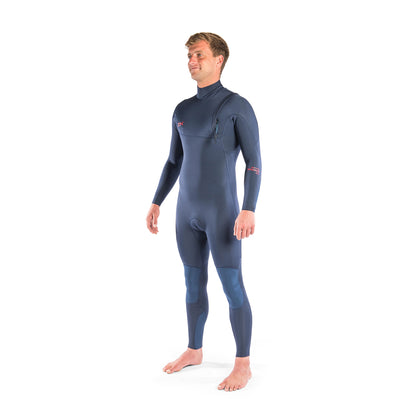 Dakine Mens Mission Zip Free 2/2mm Full Wetsuit (Ink Blue / Port)