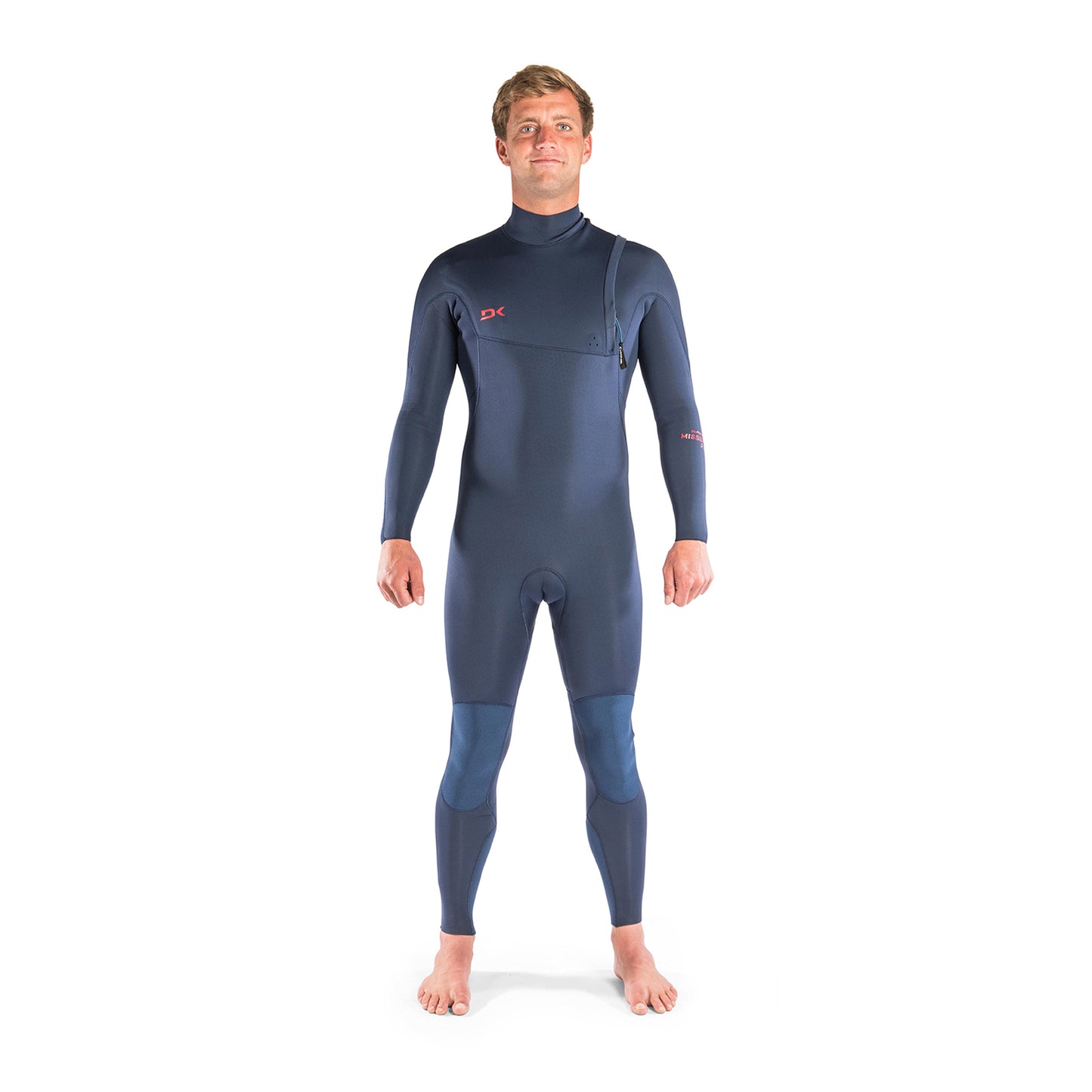 Dakine Mens Mission Zip Free 2/2mm Full Wetsuit (Ink Blue / Port)