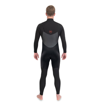Dakine Mens Renegade Wind Chest Zip 5/4/3mm Full Wetsuit (Black)