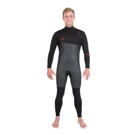 Dakine Mens Renegade Wind Chest Zip 5/4/3mm Full Wetsuit (Black)