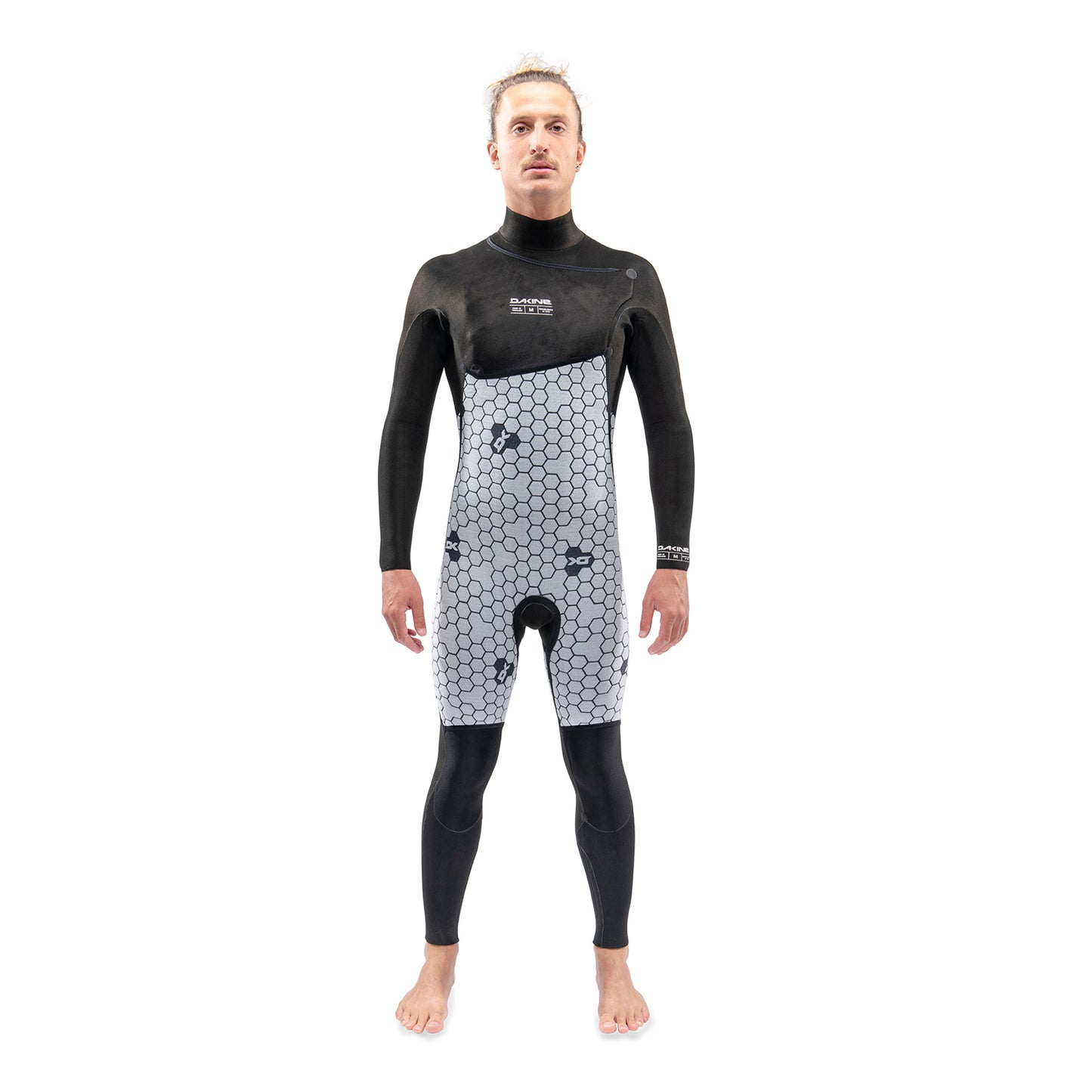 Dakine Mens Renegade Wind Chest Zip 5/4/3mm Full Wetsuit (Black)