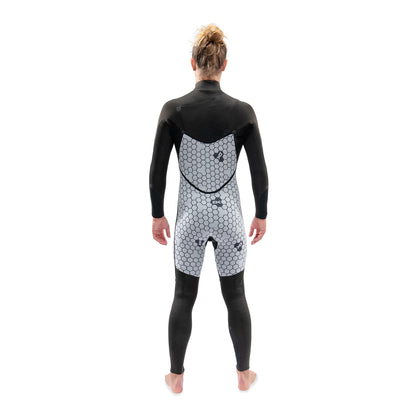 Dakine Mens Renegade Wind Chest Zip 5/4/3mm Full Wetsuit (Black)