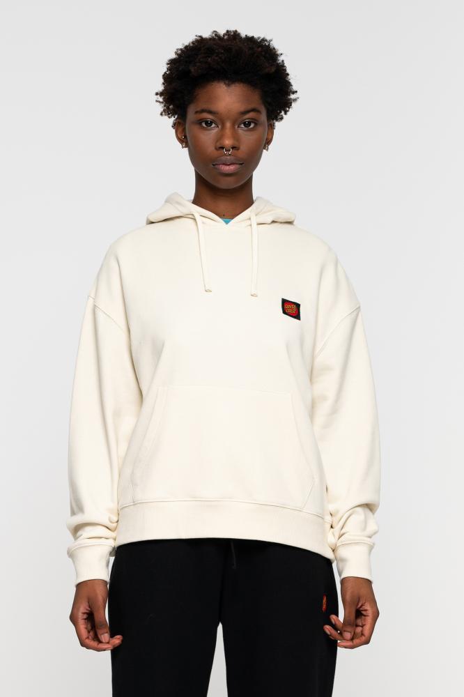 Santa Cruz Classic Label Hoody - Off White