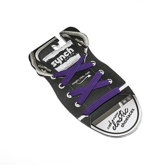 Synch Bands Shoelaces - Purple Haze - Medium